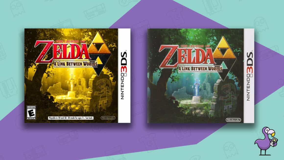 Los mejores juegos de Zelda - A Link Between Worlds Estuches de juegos para Nintendo 3DS
