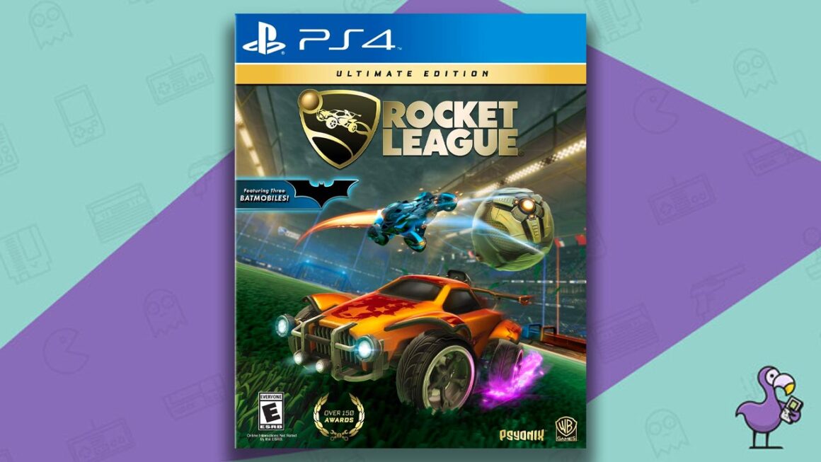 Los mejores juegos de PS4: arte de portada de la caja del juego Rocket League