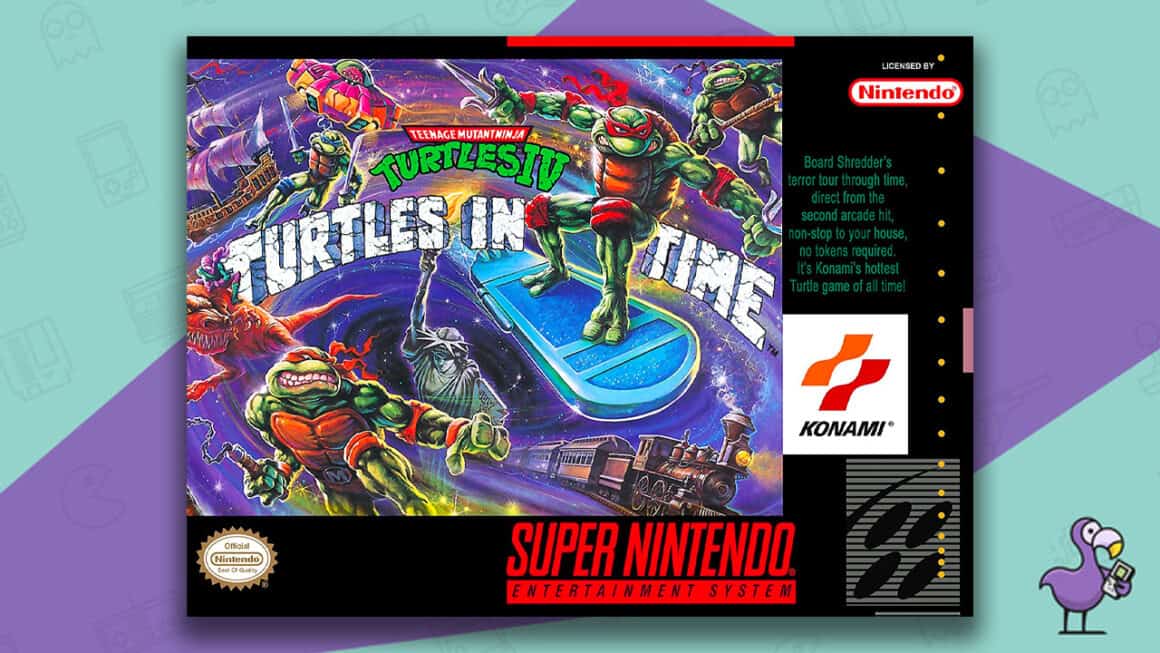 Los mejores juegos beat em up - Teenage Mutant Ninja Turtles IV - Turtles In Time