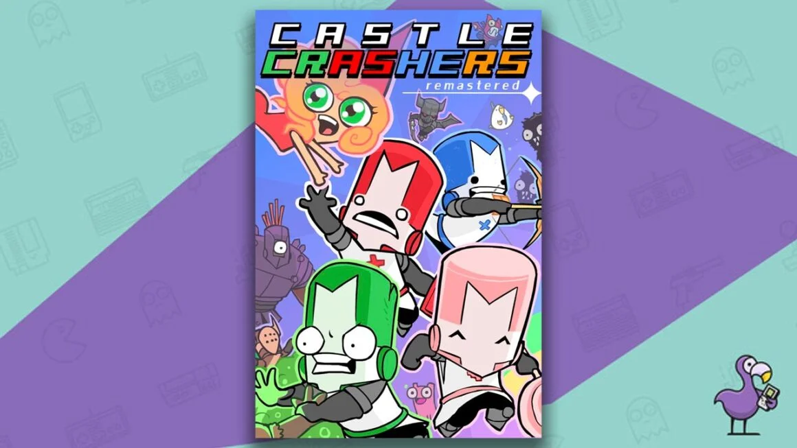 Los mejores juegos de beat em up: portada del juego Castle Crashers