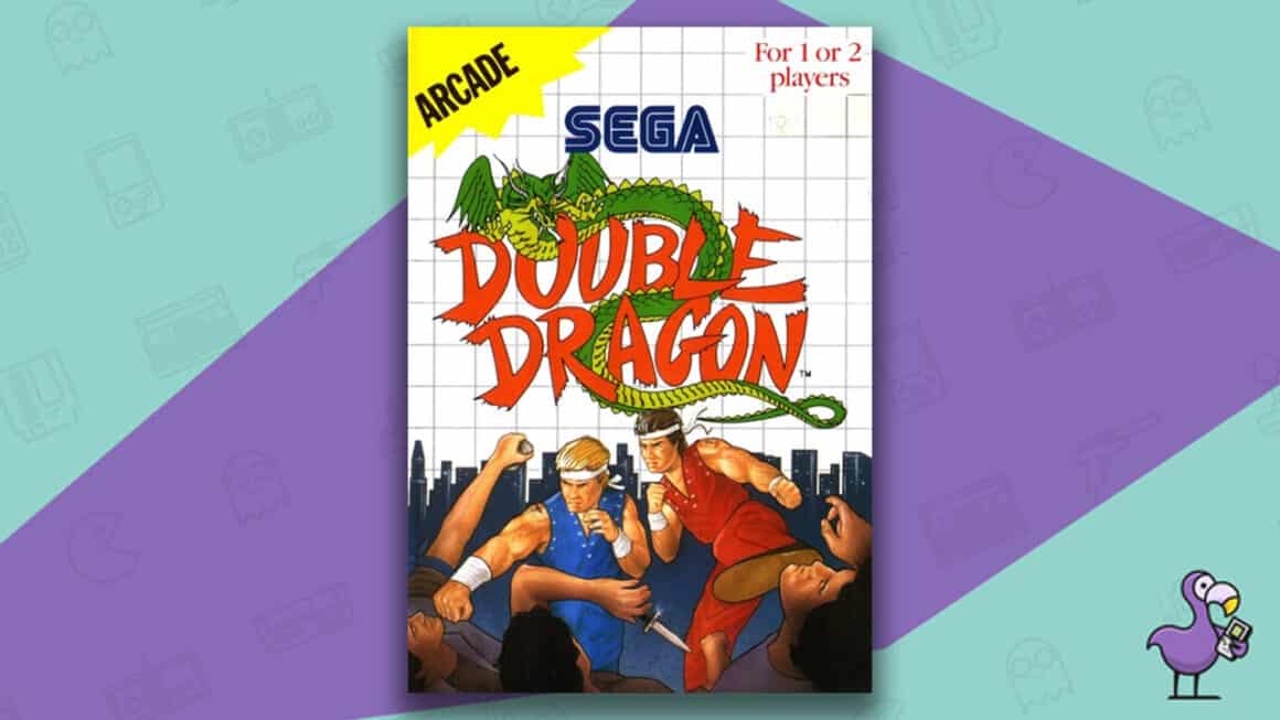 Los mejores juegos beat em up - Carátula del juego Double Dragon Master System