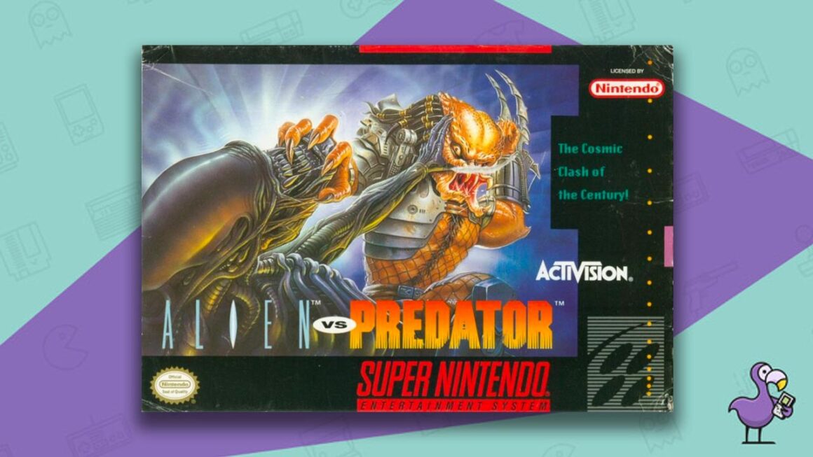 Los mejores juegos beat em up: portada del juego Alien vs Predator