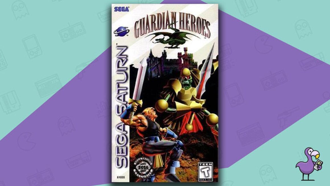 Los mejores juegos beat em up: portada del juego Guardian Heroes Sega Saturn