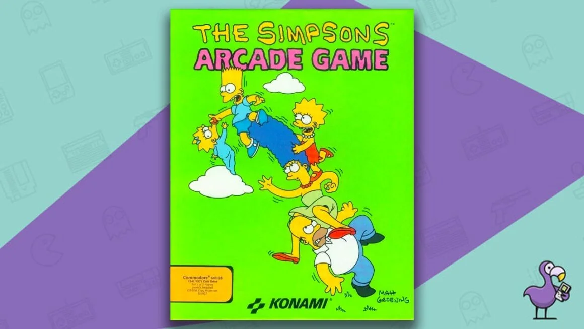 Los mejores juegos de beat em up - The Simpsons Arcade Game