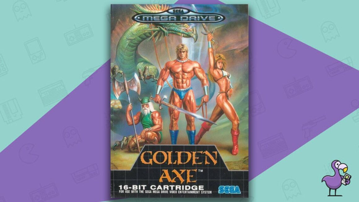 Los mejores juegos beat em up: portada del juego Golden Axe Mega Drive
