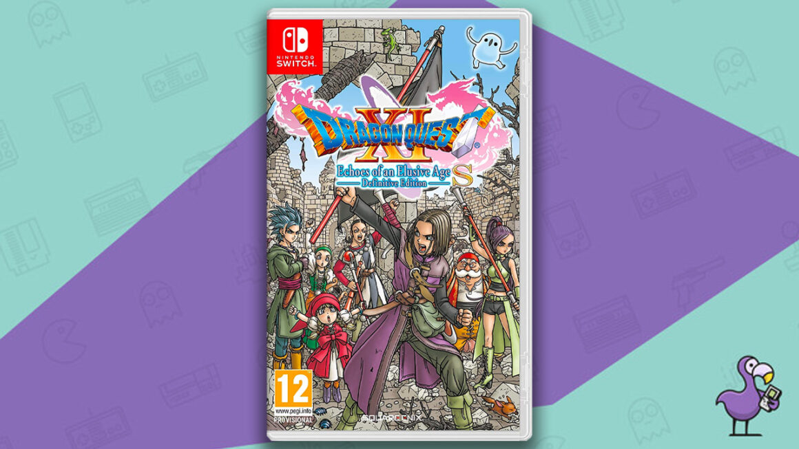 Los mejores juegos de Dragon Quest - Dragon Quest XI: Echoes Of An Elusive Age S Definitive Edition Nintendo Switch Case