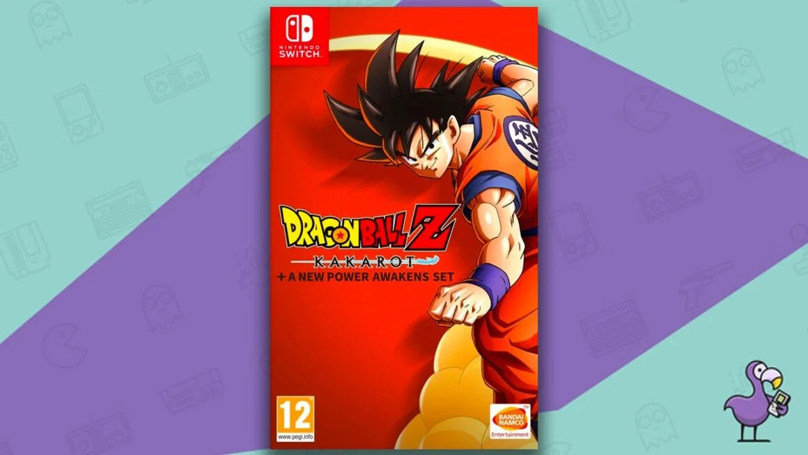Los mejores juegos de anime para Switch: portada del juego Dragon Ball Z Kakarot