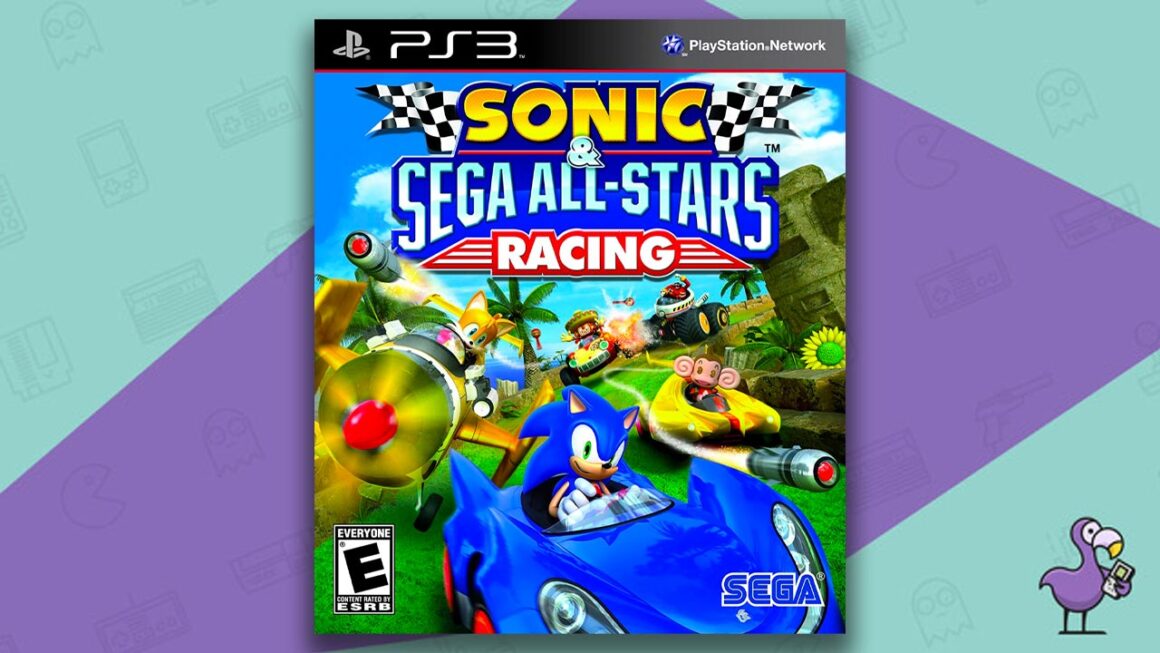 Los mejores juegos de carreras de PS3: carátula del juego Sonic & Sega All-Stars Racing