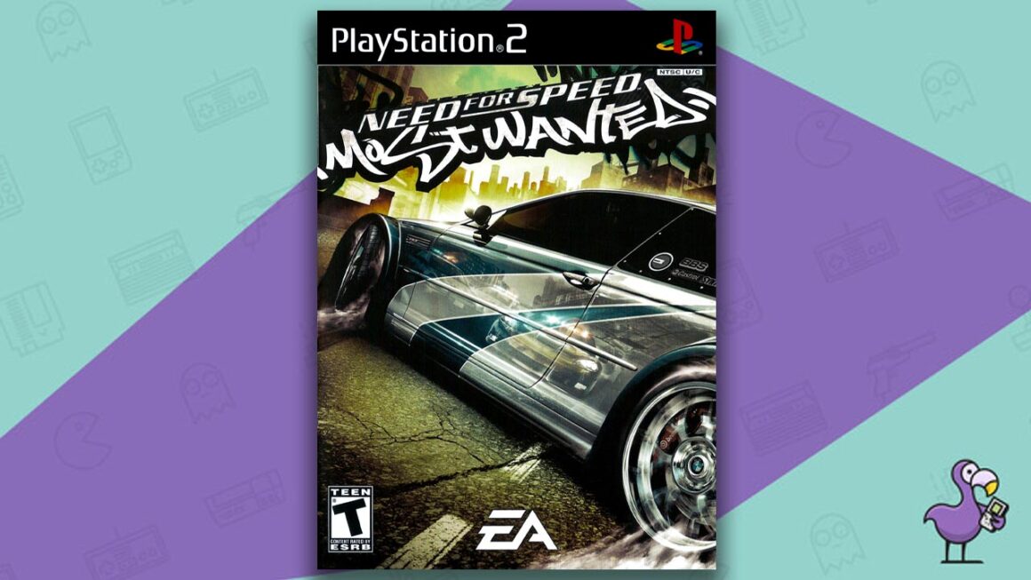 Los mejores juegos de Need for Speed: la portada de la caja del juego más buscado de Need for Speed ​​PS2