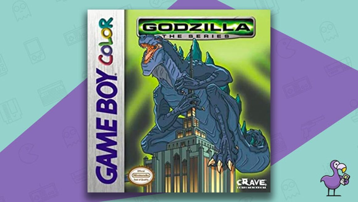 Los mejores juegos de Godzilla - Godzilla the Series Game Case Cover Art GBC
