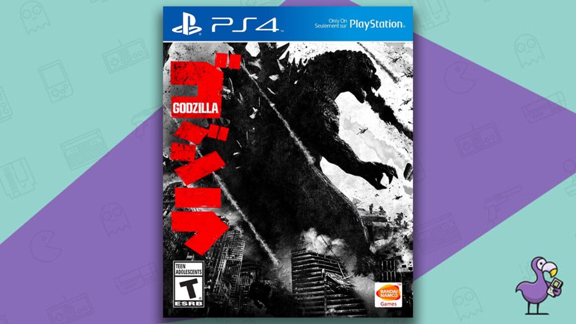 Los mejores juegos de Godzilla: portada de la caja del juego Godzilla PS4