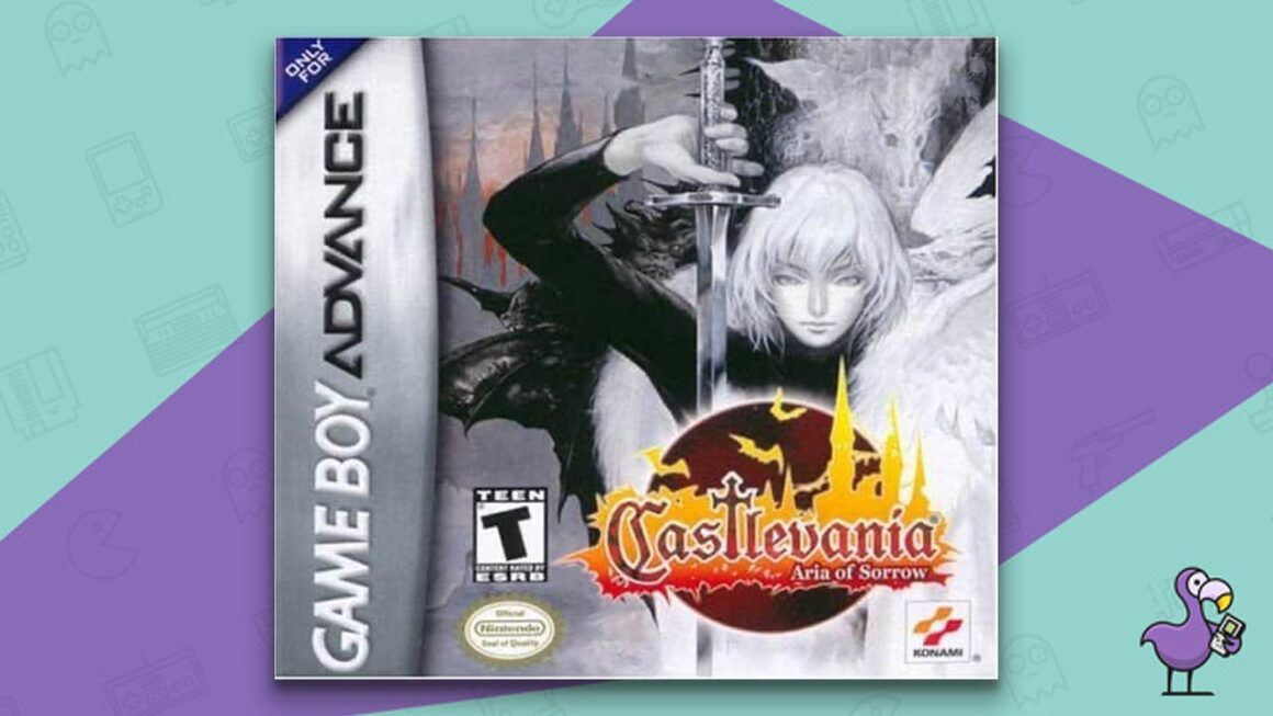 Los mejores juegos de Gameboy Advance - Castlevania Aria of Sorrow game case cover art