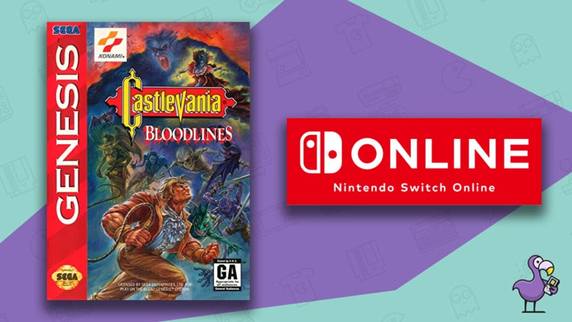Los mejores juegos retro en Nintendo Switch - Castlevania: Bloodlines Nintendo Switch Online