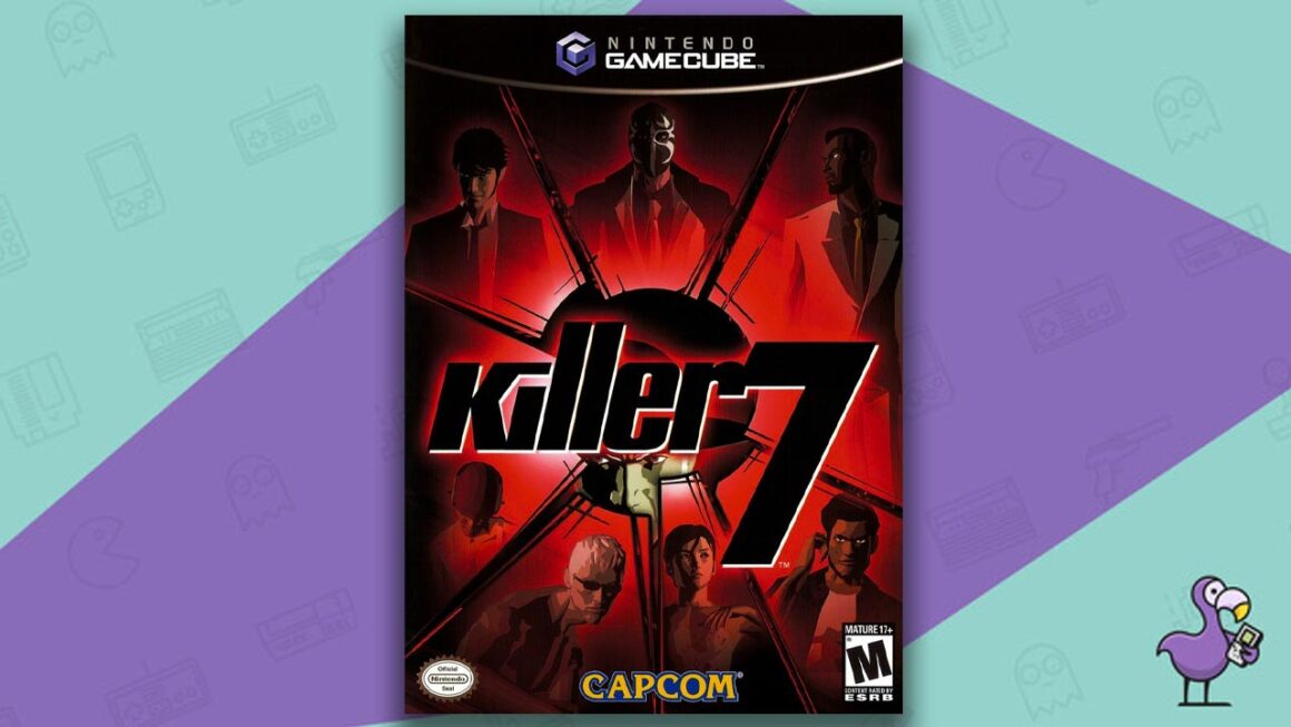 Los mejores juegos de terror de GameCube: portada del juego Killer7