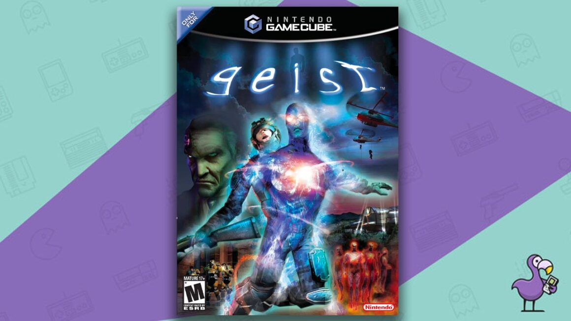 Los mejores juegos de terror de GameCube: portada de la caja del juego Geist