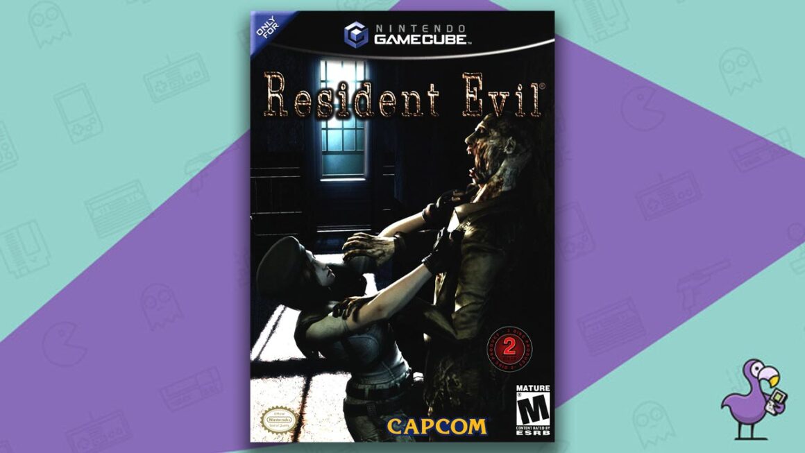Los mejores juegos de terror de GameCube: portada del juego Resident Evil