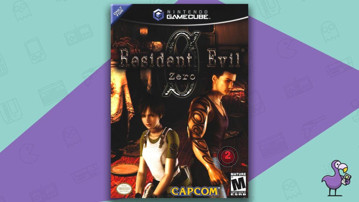 Los mejores juegos de terror de GameCube: portada del juego Resident Evil Zero