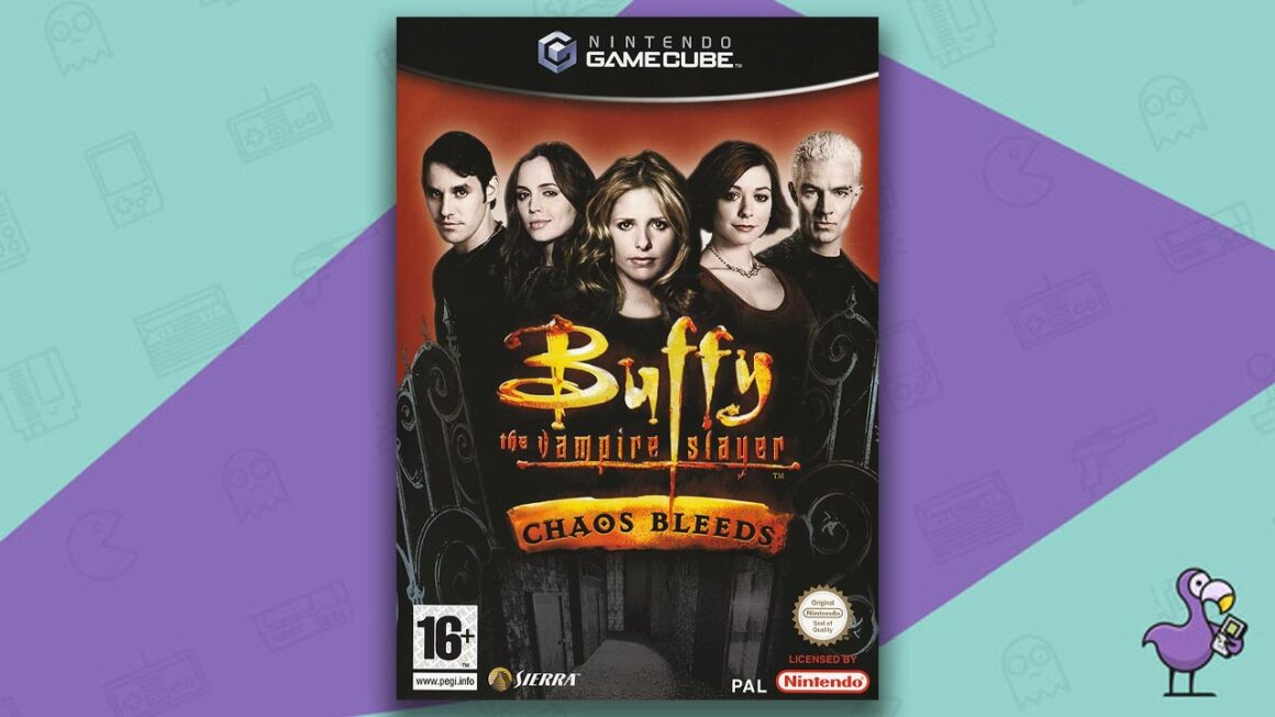 Los mejores juegos de terror de GameCube - Buffy the Vampire Slayer: Chaos Bleeds game case cover art