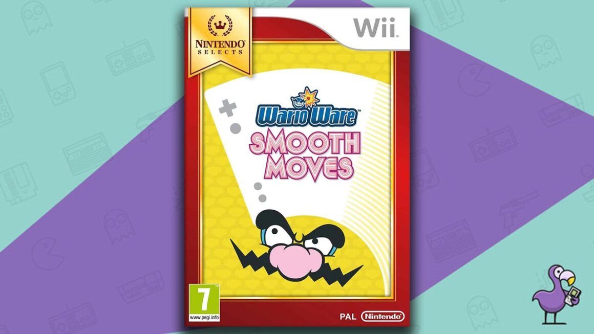 Los mejores juegos multijugador de Wii: carátula del juego WarioWare Smooth Moves