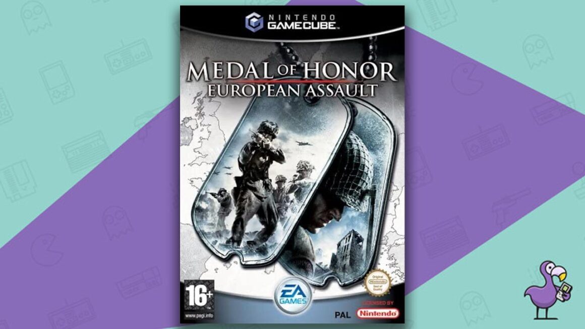 mejores juegos multijugador de GameCube - Medal of Honor: carátula del juego European Assault
