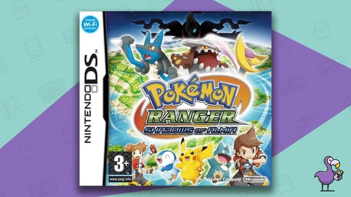 Los mejores juegos de Pokémon: carátula del juego Pokemon Ranger Shadow of Almia