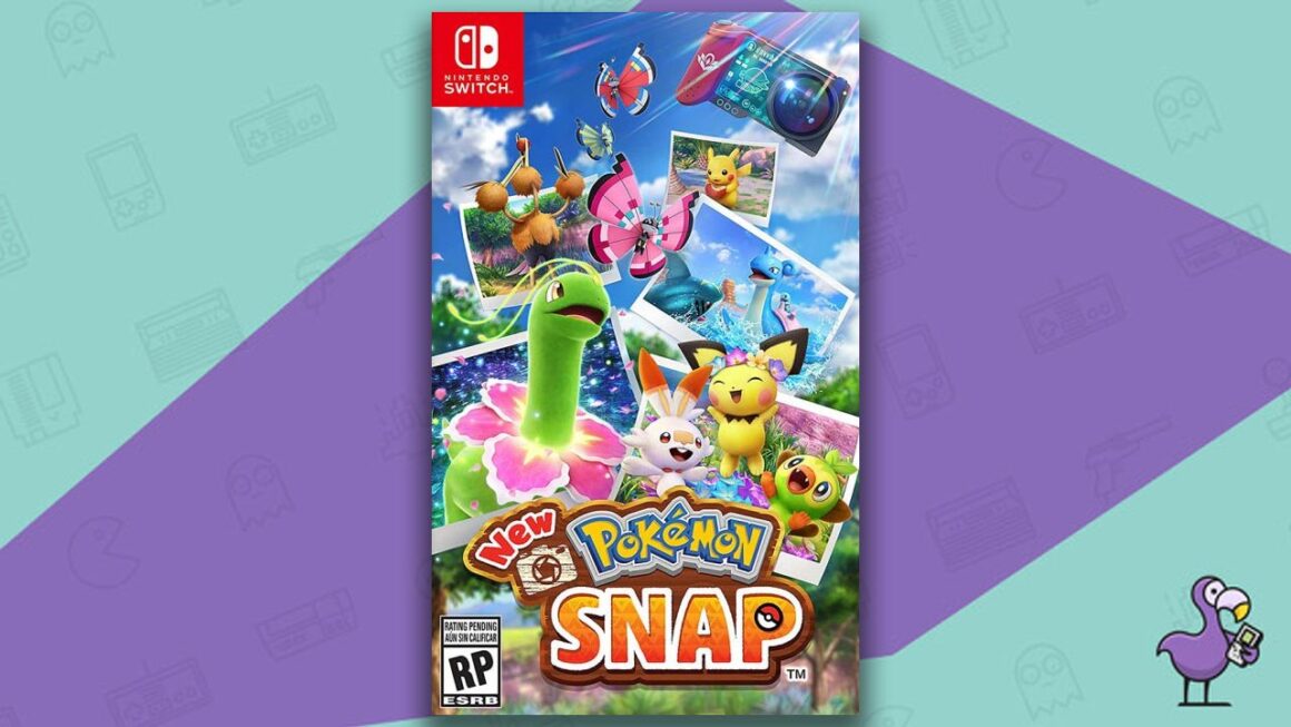 Los mejores juegos de Pokémon: nueva portada de la caja del juego Pokémon Snap