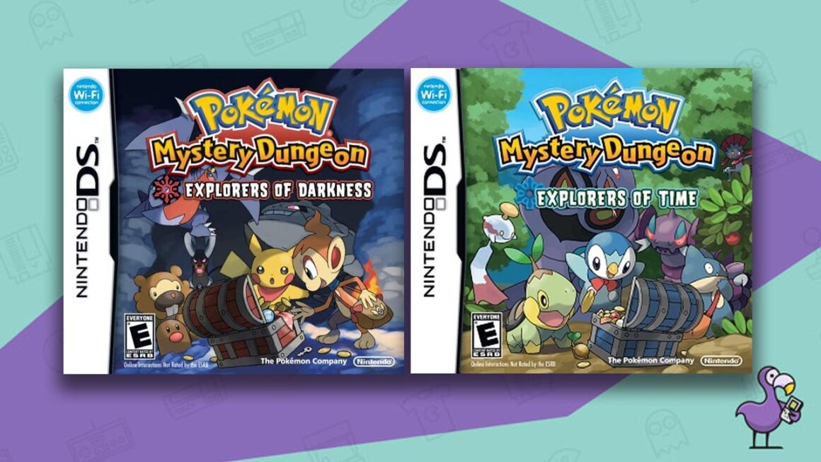 Los mejores juegos de Pokémon: carátula del juego Pokémon Mystery Dungeon