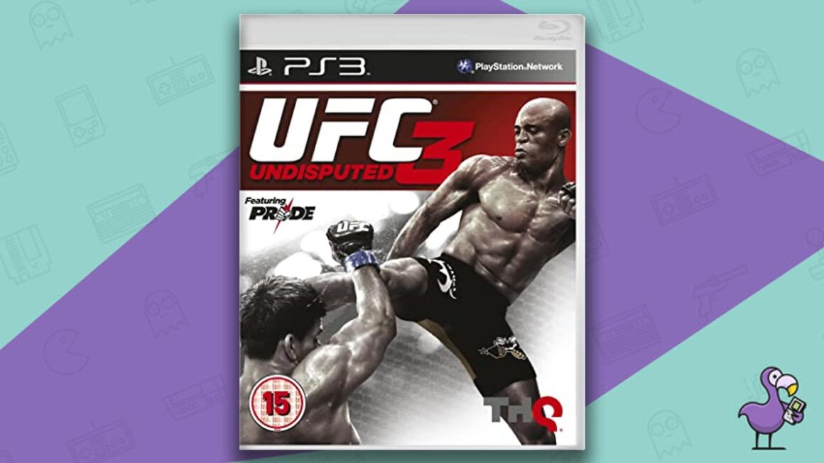 Los mejores juegos de lucha de PS3: portada de la caja del juego UFC Undisputed 3