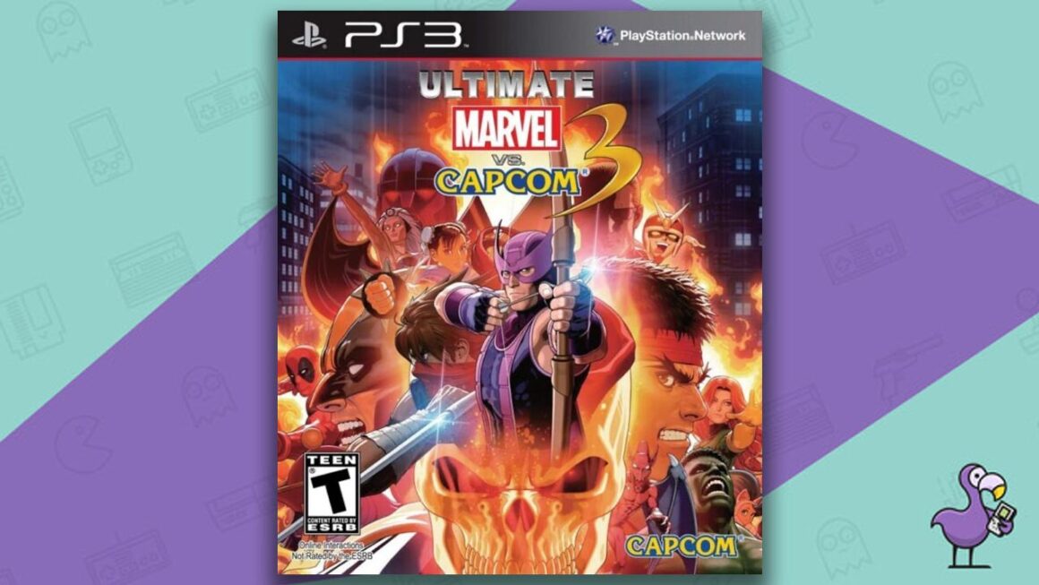 Los mejores juegos de lucha de PS3 - Ultimate Marvel VS Capcom 3