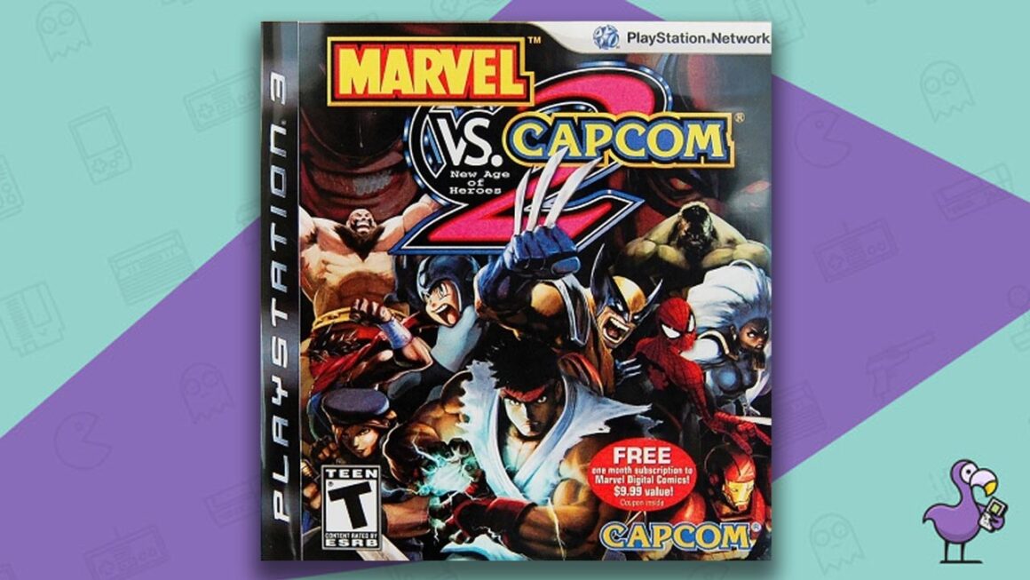 Los mejores juegos de lucha de PS3 - Marvel Vs Capcom 2