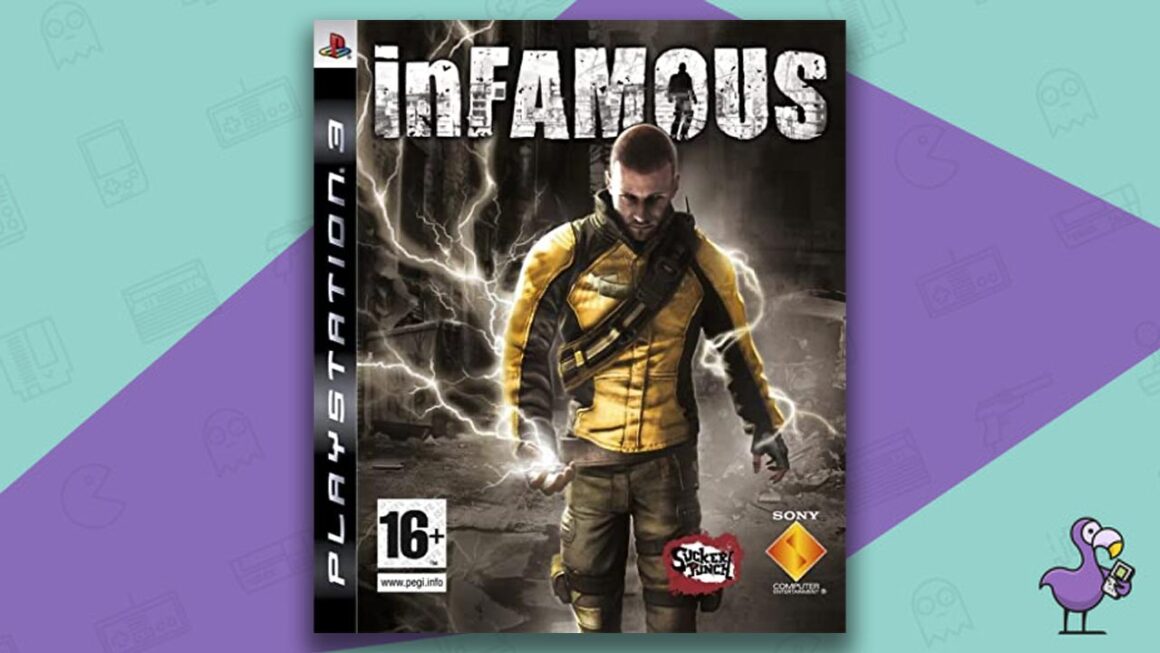 Las mejores exclusivas de PS3 - Infame Game Case Cover Art