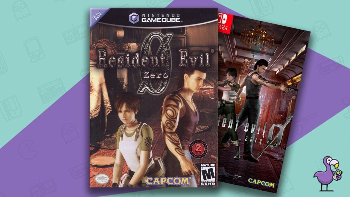 Los mejores juegos de GameCube en Switch: casos de juegos Resident Evil Zero