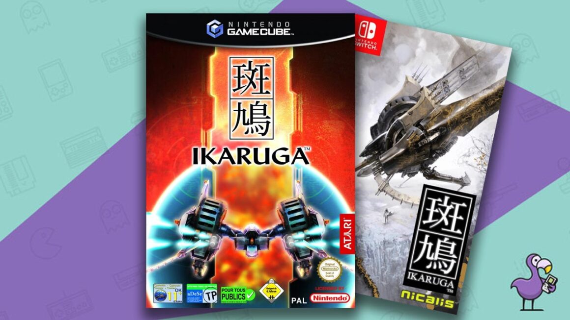 Los mejores juegos de GameCube en Switch - Estuches del juego Ikaruga