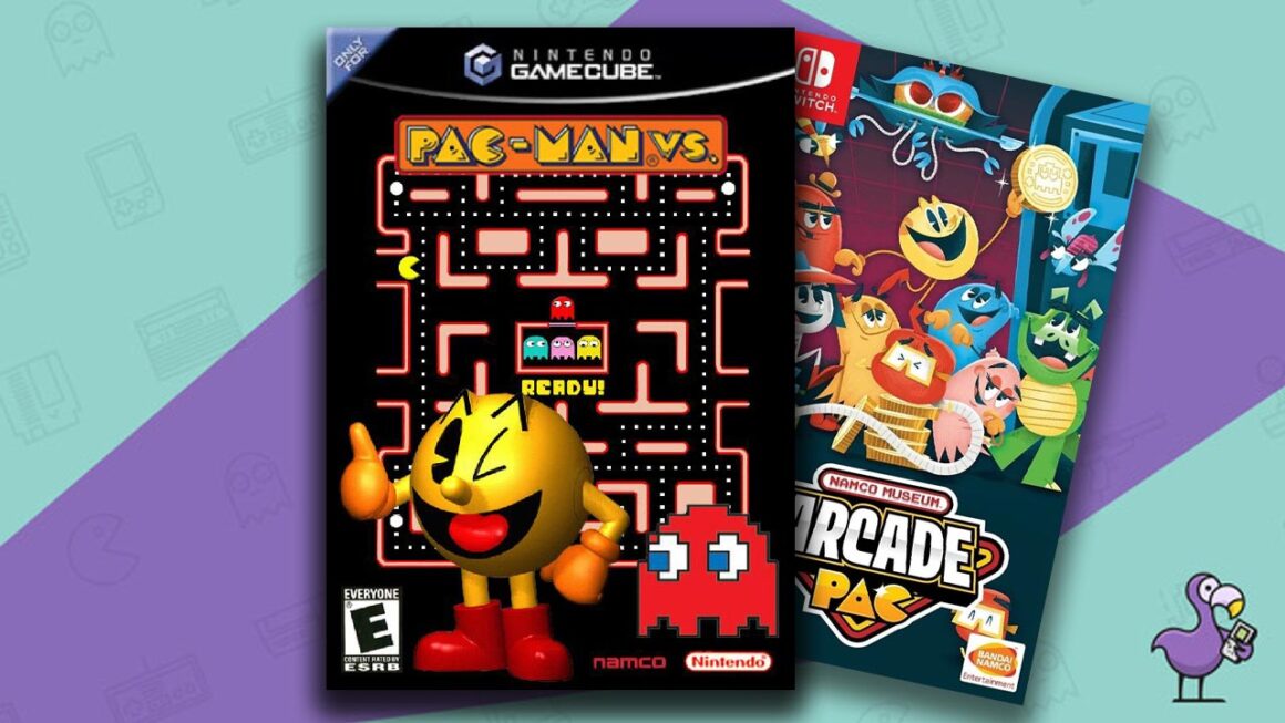 Los mejores juegos de GameCube en Switch: estuches de juegos Pac Man VS
