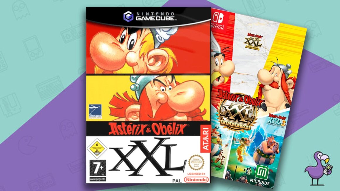 Los mejores juegos de GameCube en Switch: estuches de juegos Asterix y Obelix XXL