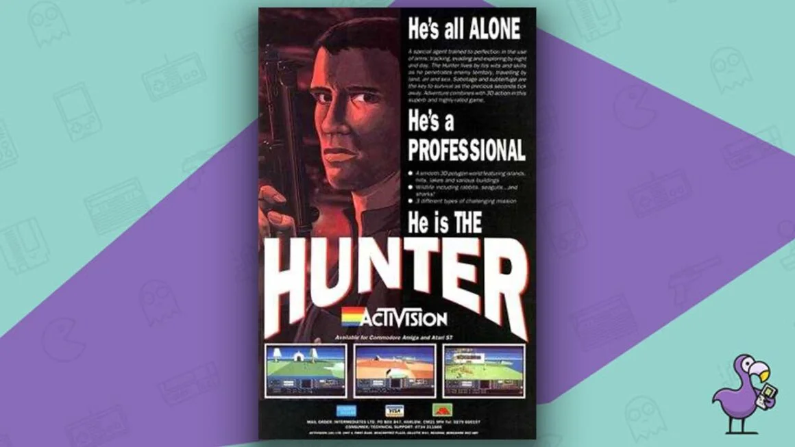 Los mejores juegos de Atari ST - Hunter
