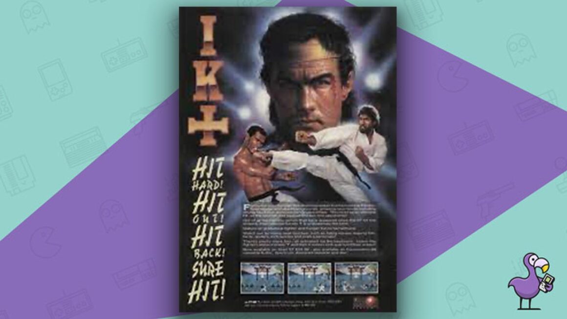 Los mejores juegos de Atari ST - International Karate + Game Case Cover Art