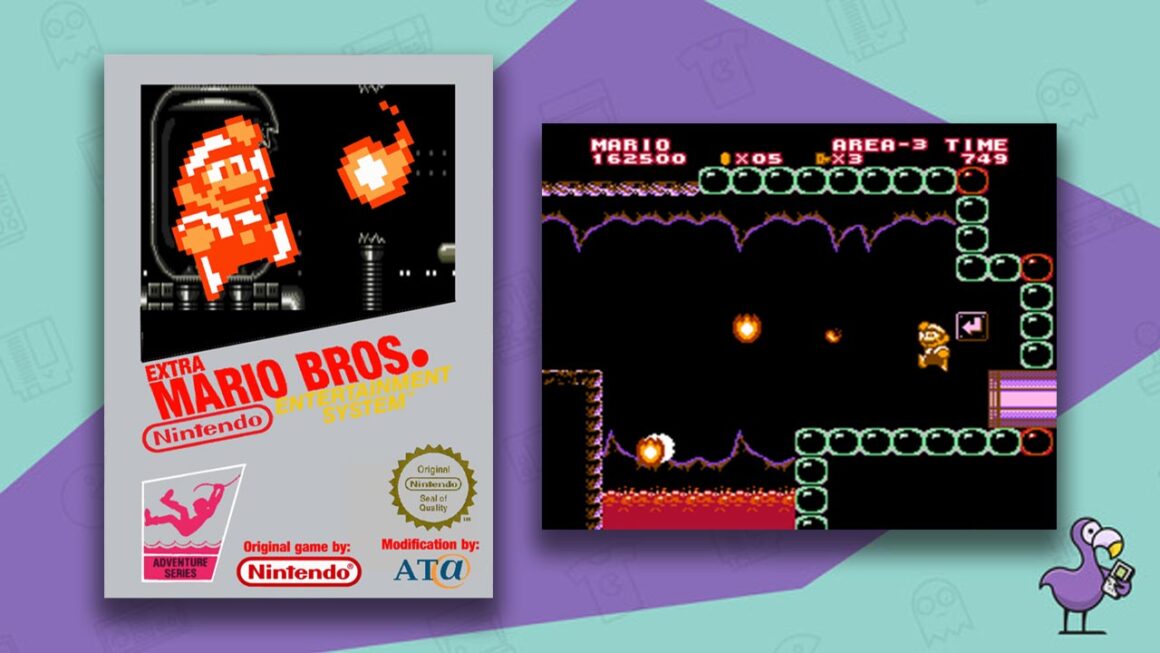 Los mejores hacks de Rom de NES - Extra Mario Bros