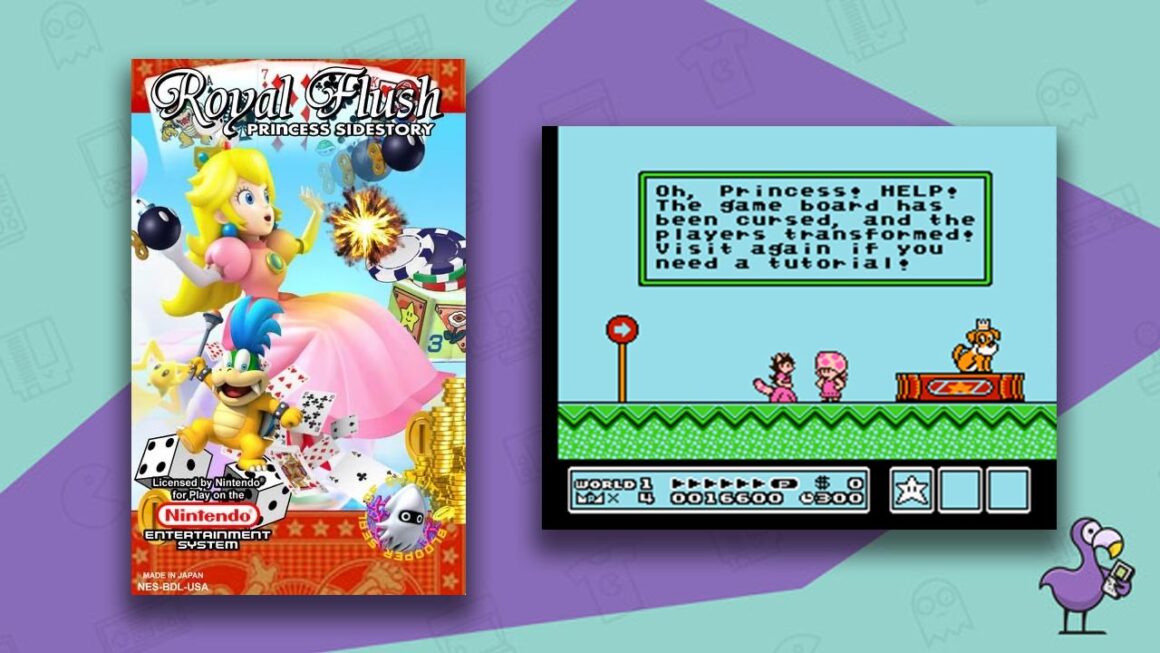 Los mejores hacks de Rom de NES - Royal Flush: Princess Story