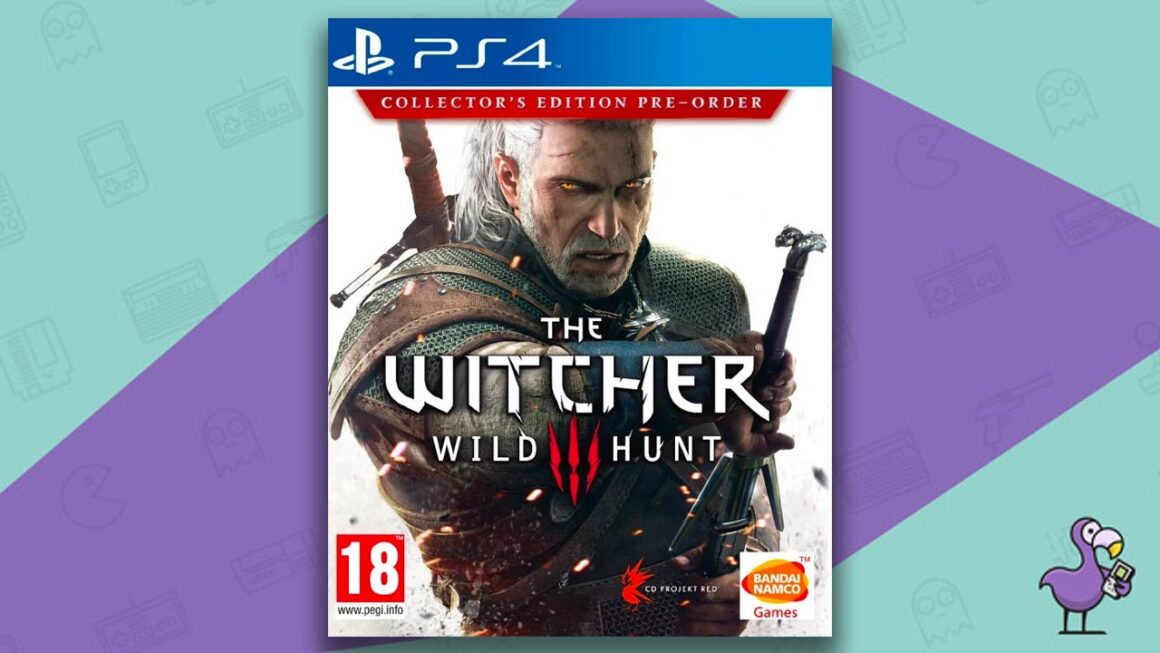 Los mejores juegos de PS4: portada del juego The Witcher Wild Hunt