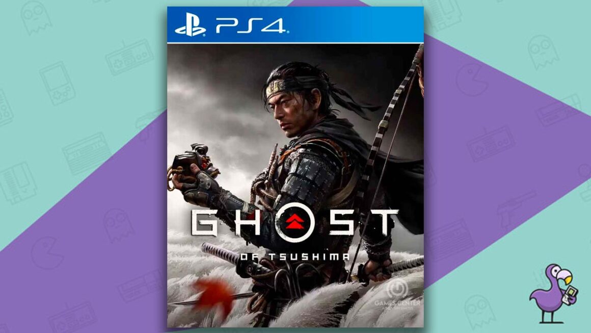 Los mejores juegos de PS4: portada de la caja del juego Ghost of Tsushima