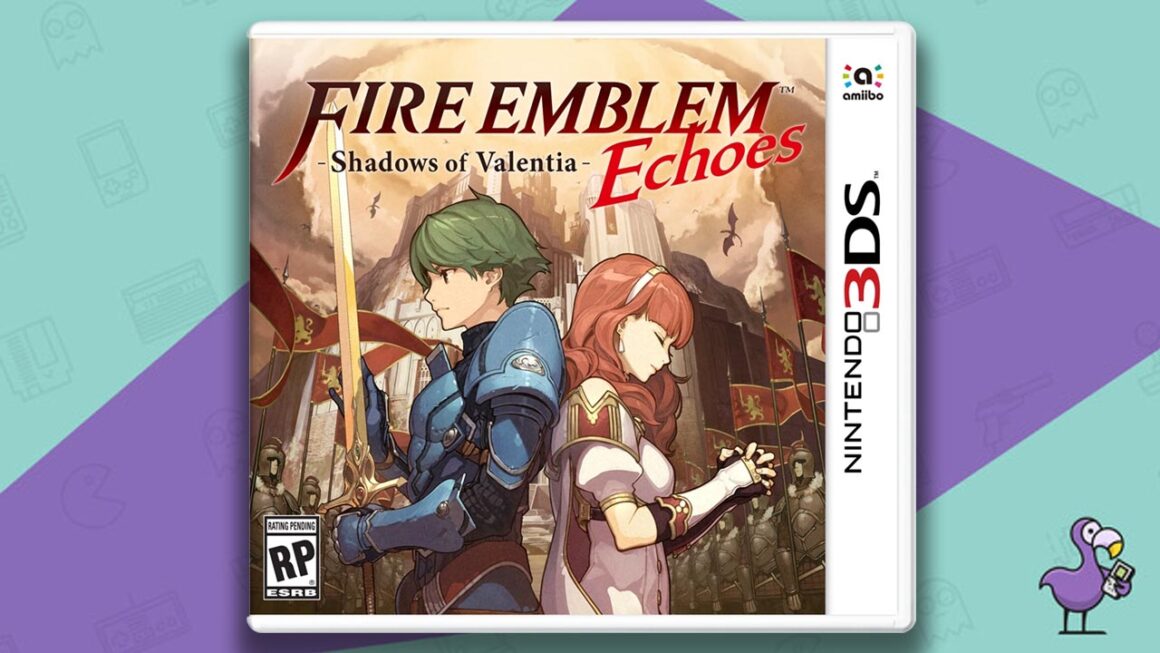 Los mejores juegos de Fire Emblem - Fire Emblem Echoes: Shadows of Valentia carátula del juego Nintendo 3DS