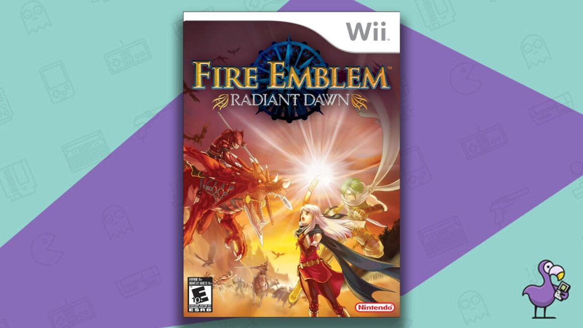 Los mejores juegos de Fire Emblem - Fire Emblem: Radiant Dawn Nintendo Wii game case cover art