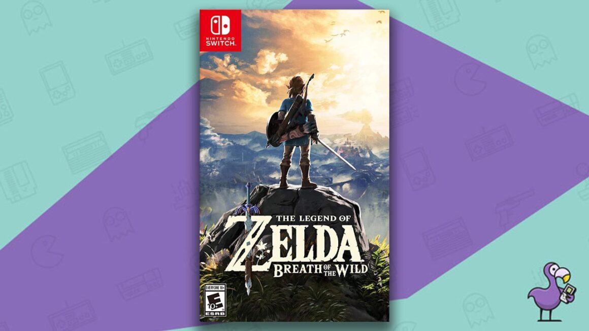 Los mejores juegos de Nintendo Switch de mundo abierto: portada del juego The Legend of Zelda: Breath of the Wild