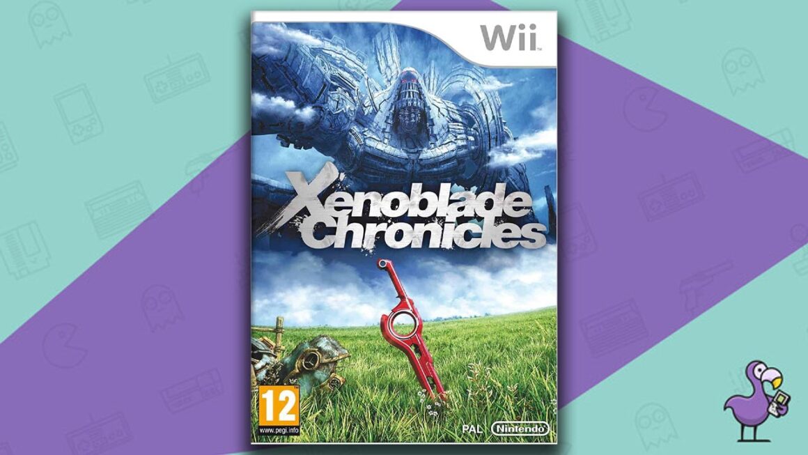 Los mejores JRPG: portada del juego Xenoblade Chronicles para Wii