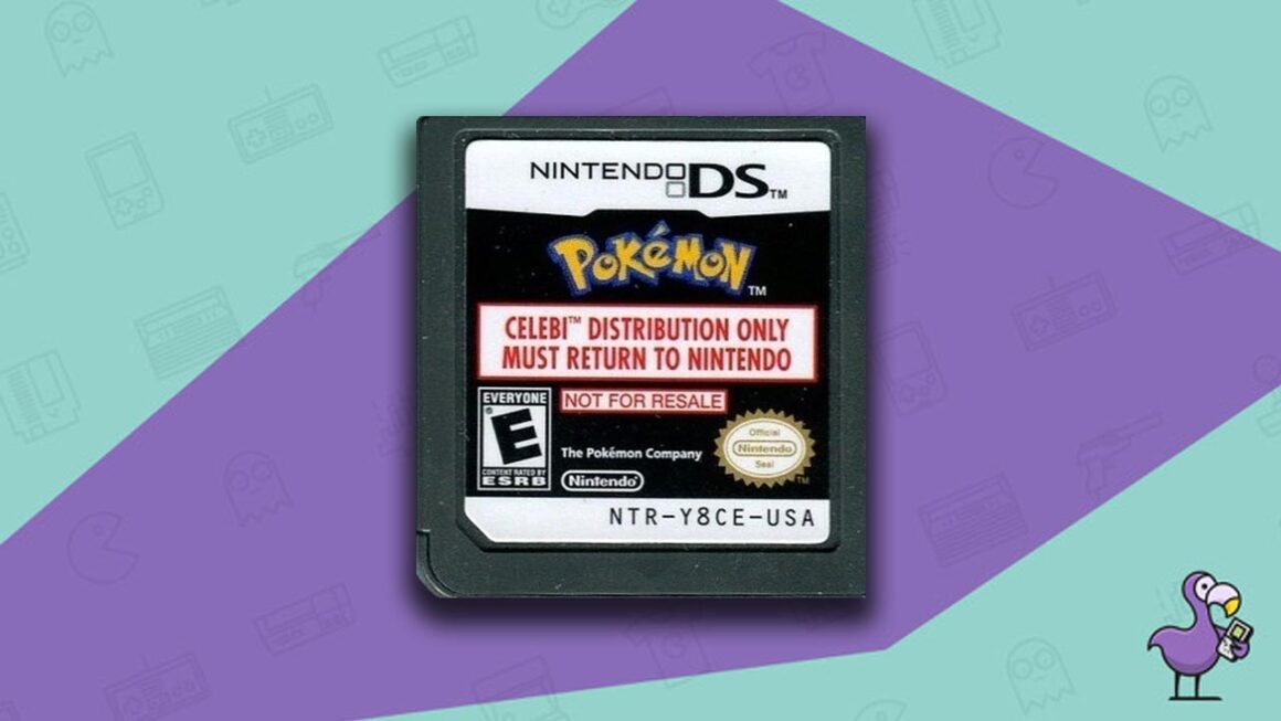 Juegos raros de Nintendo DS - Cartucho de distribución de Pokémon 