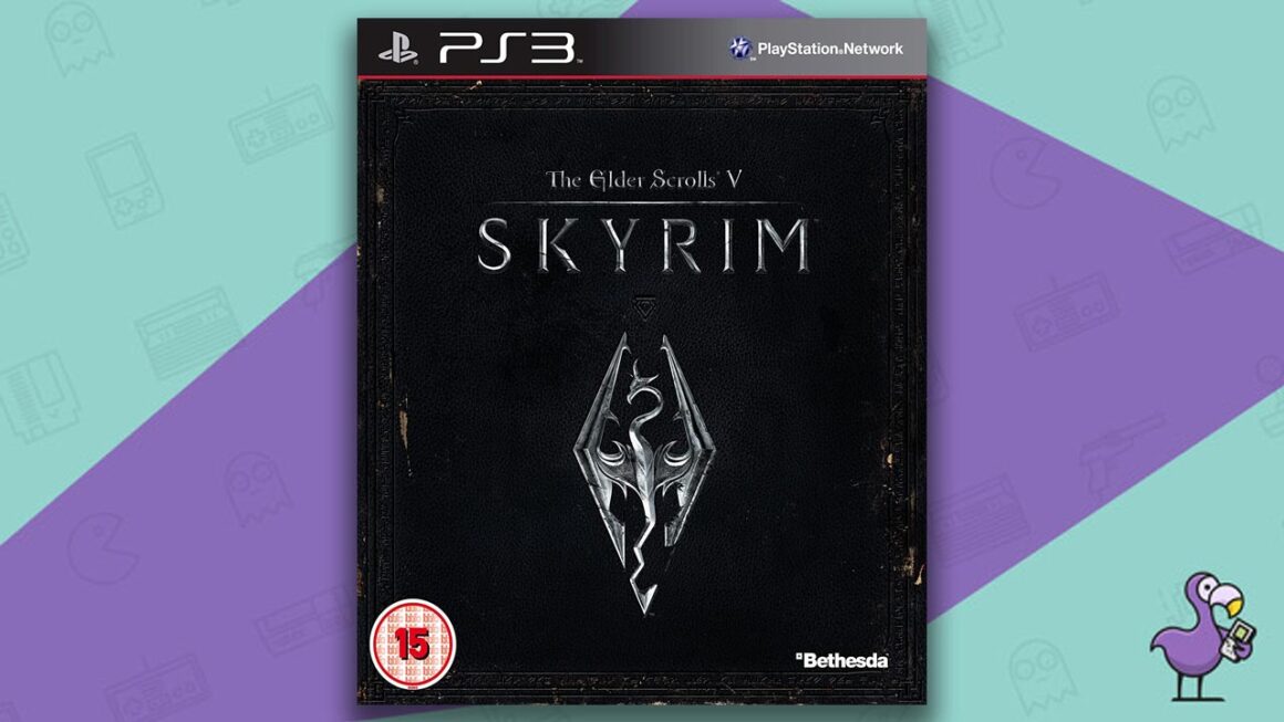 Los mejores juegos retro: portada del juego The Elder Scrolls V: Skyrim