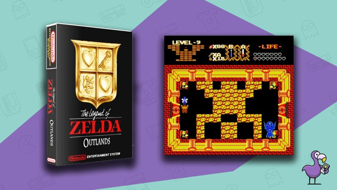 Los mejores trucos de la ROM de Zelda: la caja del mod y la jugabilidad de The Legend of Zelda: Outlands
