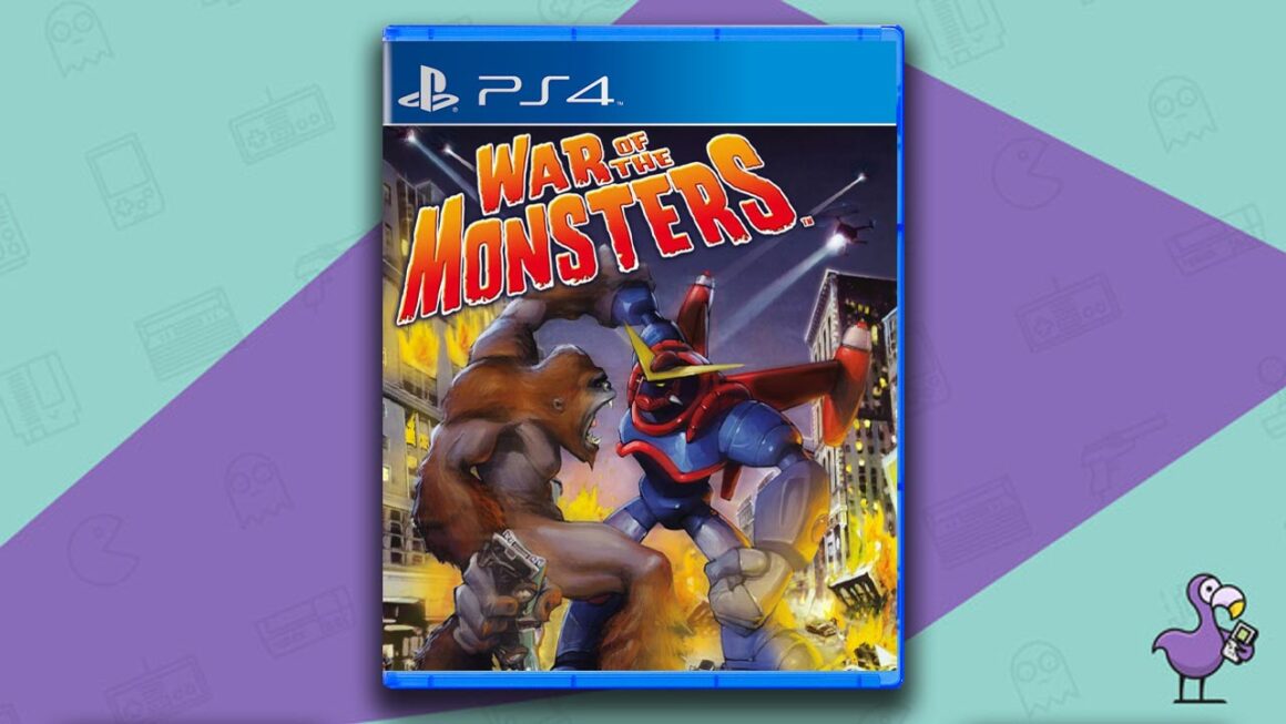 Los mejores juegos de PS2 en PS4: portada del juego War of the Monsters