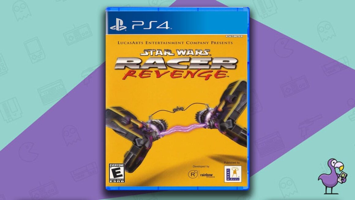 Los mejores juegos de PS2 en PS4 - Star Wars Racer Revenge Game Case Cover Art